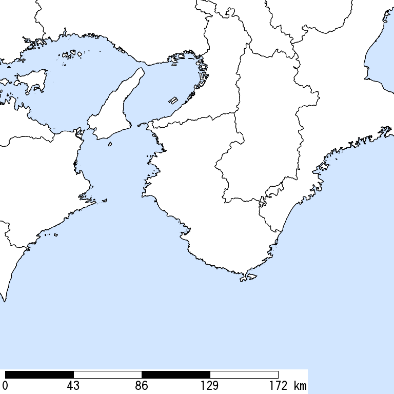 推定震度6弱以上の震度遭遇人口地図