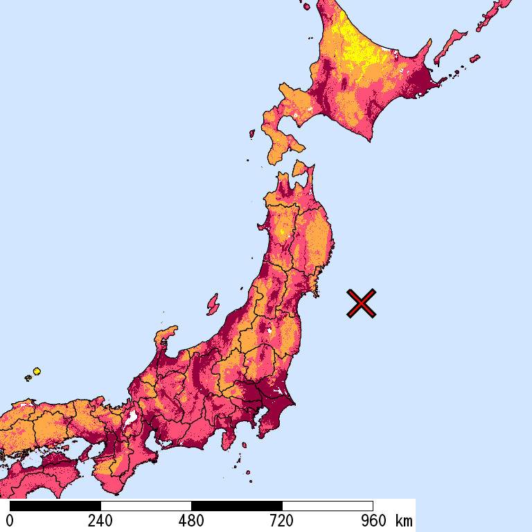 Is Distribution of Return Period of 50,000-year