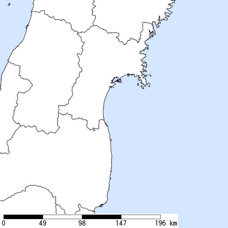 推定震度5弱以上の震度遭遇人口地図