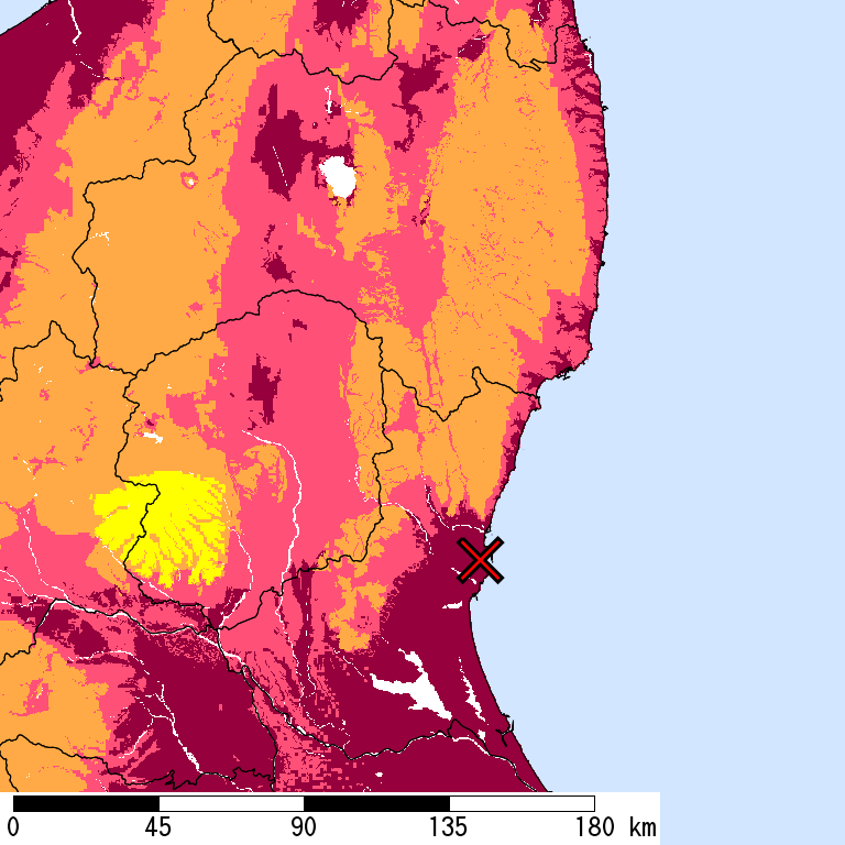 Is Distribution of Return Period of 50,000-year