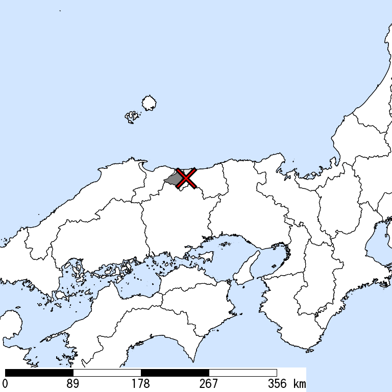 推定震度6強以上の震度遭遇人口地図