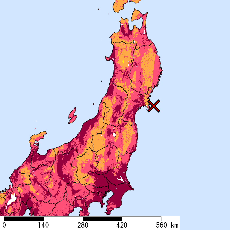 Is Distribution of Return Period of 50,000-year