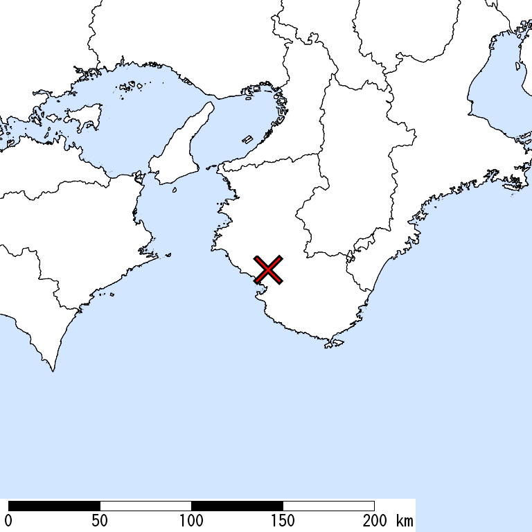 推定震度5弱以上の震度遭遇人口地図