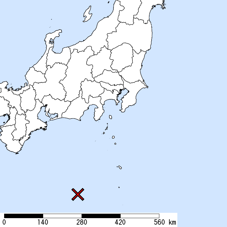 推定震度5弱以上の震度遭遇人口地図