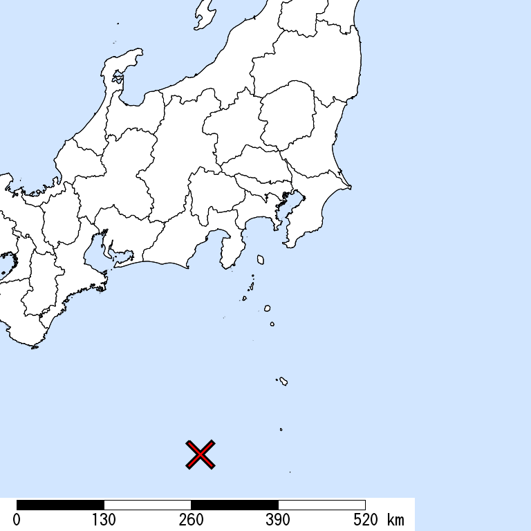 推定震度6弱以上の震度遭遇人口地図