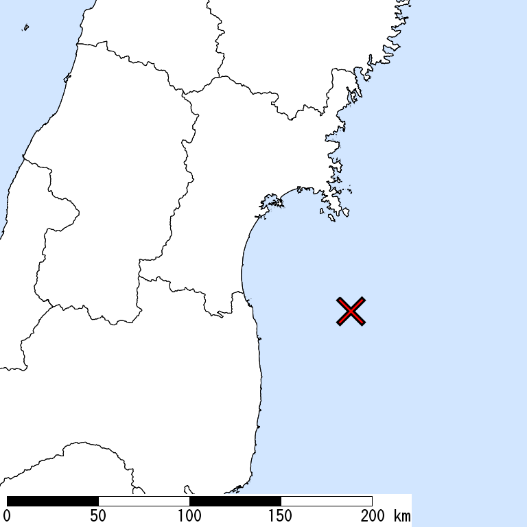 推定震度5弱以上の震度遭遇人口地図