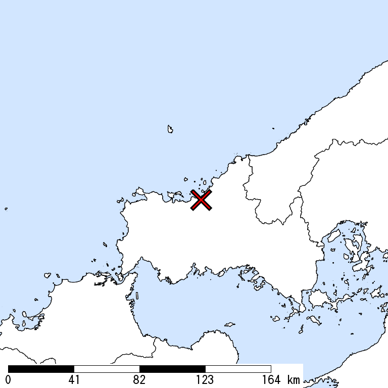 推定震度6強以上の震度遭遇人口地図