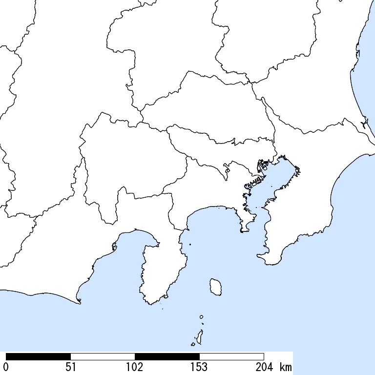 推定震度6強以上の震度遭遇人口地図