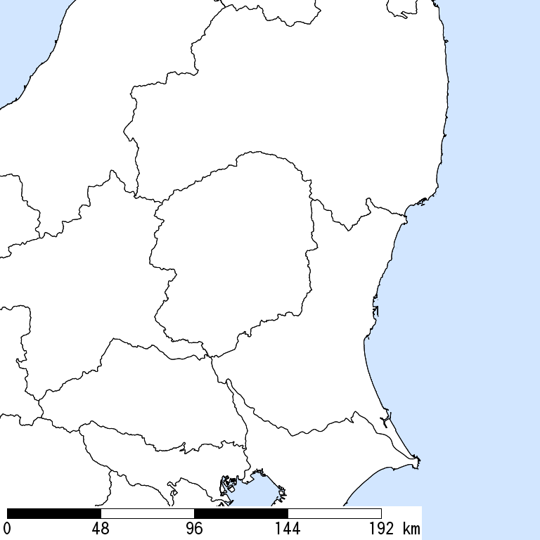 推定震度6強以上の震度遭遇人口地図