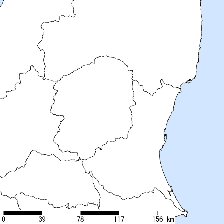 推定震度5強以上の震度遭遇人口地図