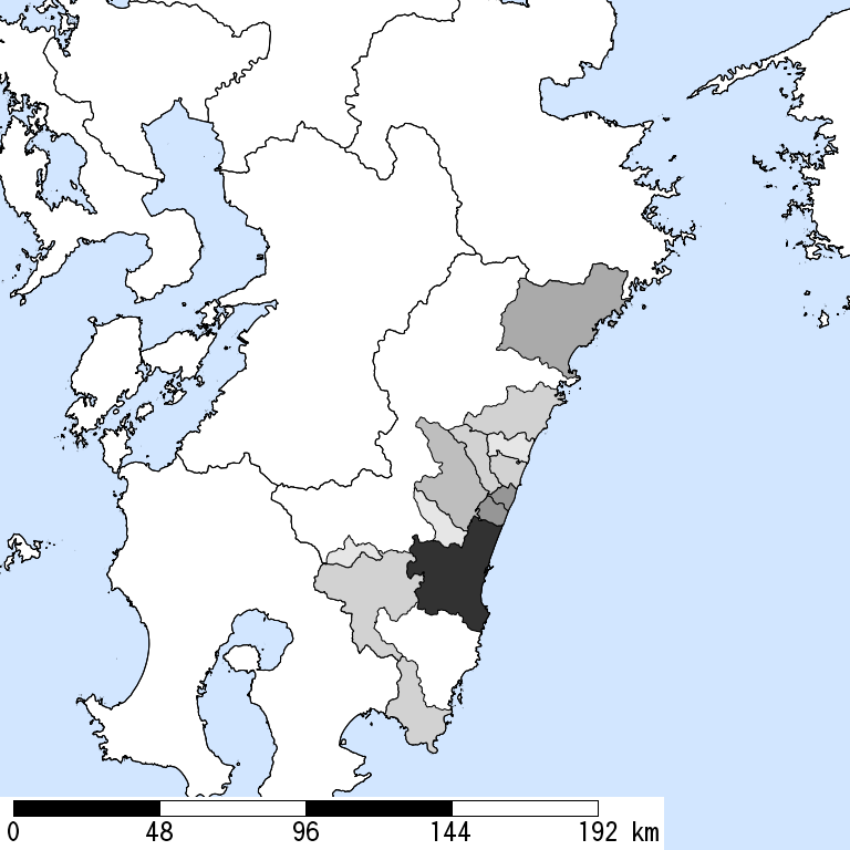 推定震度5弱以上の震度遭遇人口地図
