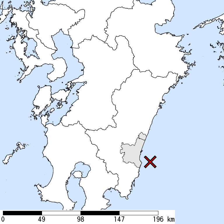 推定震度5強以上の震度遭遇人口地図