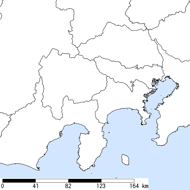 推定震度6強以上の震度遭遇人口地図