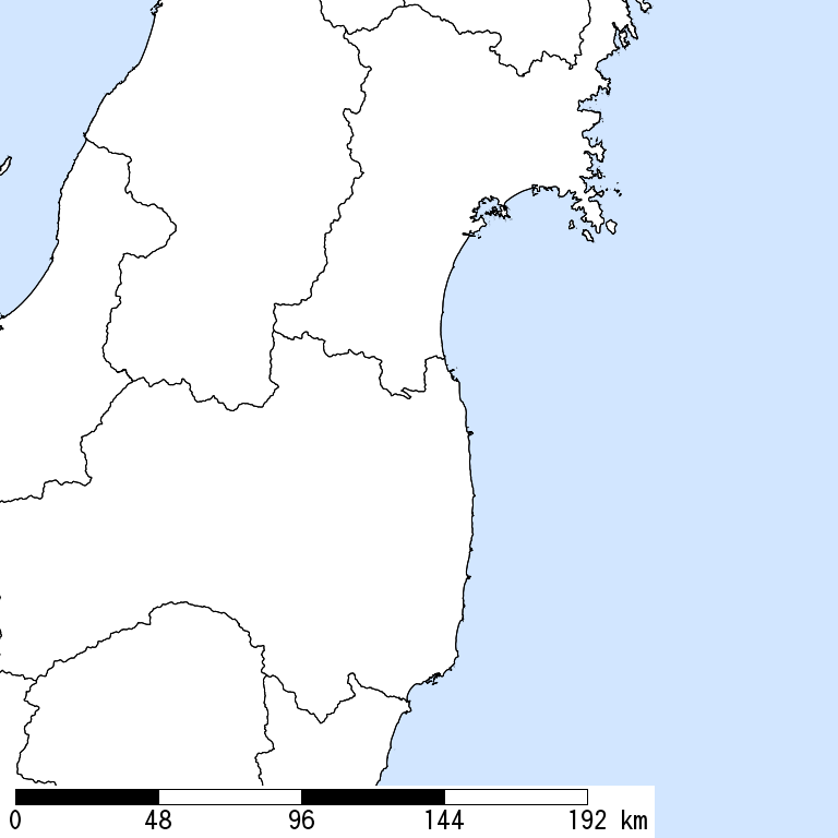 推定震度6強以上の震度遭遇人口地図