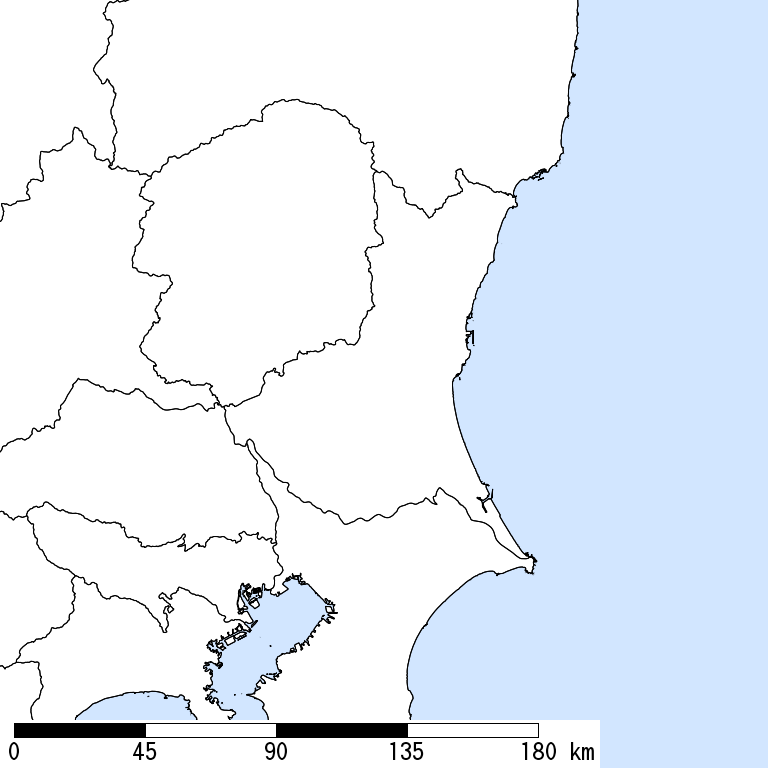 推定震度6強以上の震度遭遇人口地図