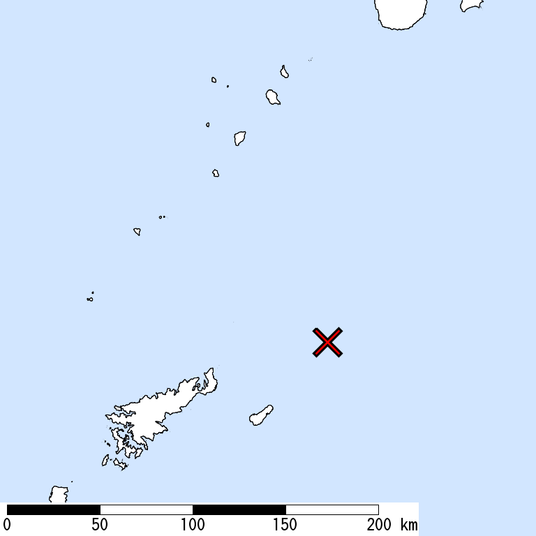 推定震度6弱以上の震度遭遇人口地図