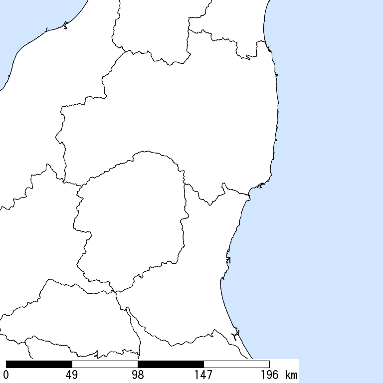 推定震度6強以上の震度遭遇人口地図