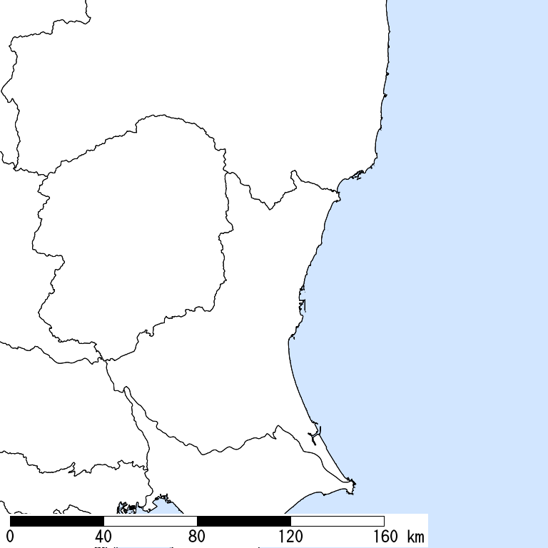 推定震度6弱以上の震度遭遇人口地図