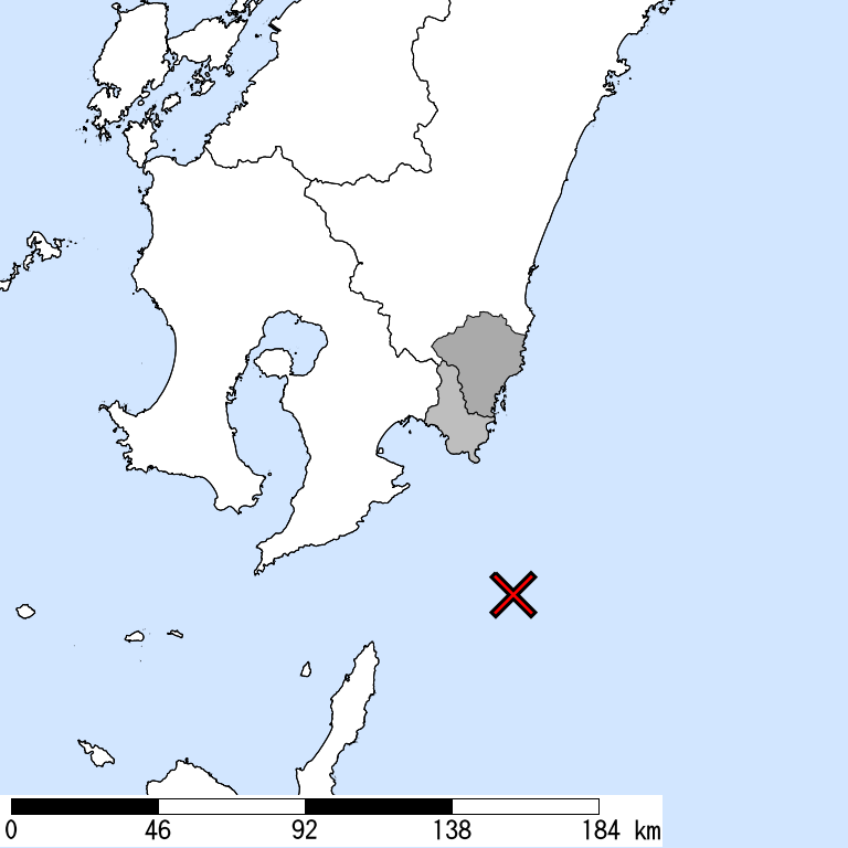 推定震度5弱以上の震度遭遇人口地図