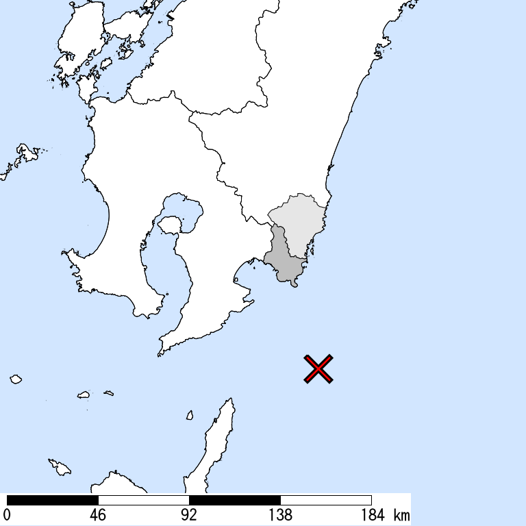 推定震度5弱以上の震度遭遇人口地図