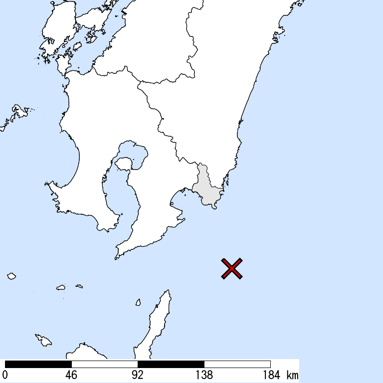 推定震度5強以上の震度遭遇人口地図