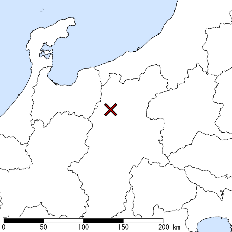 推定震度5強以上の震度遭遇人口地図