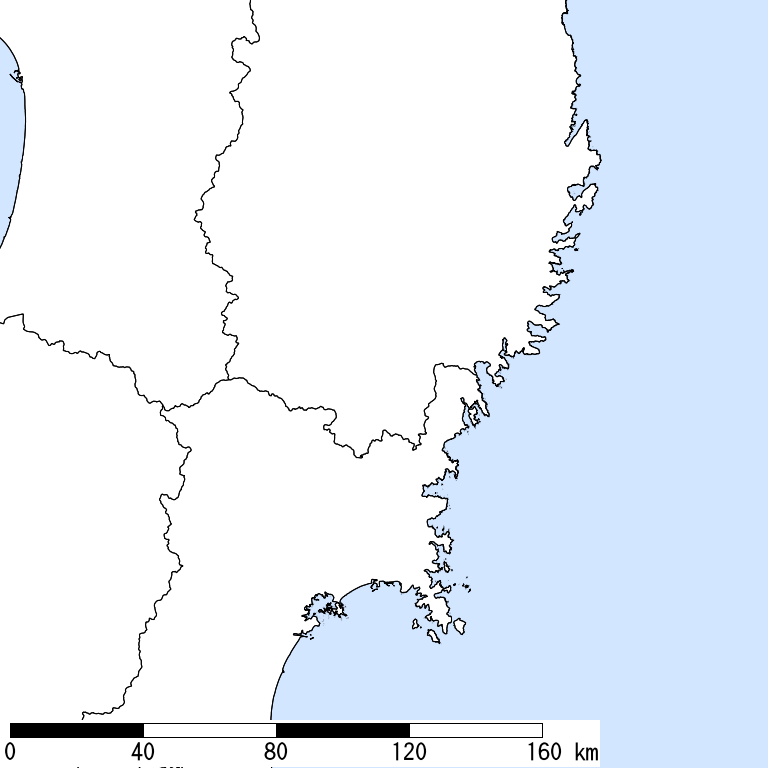 推定震度6強以上の震度遭遇人口地図