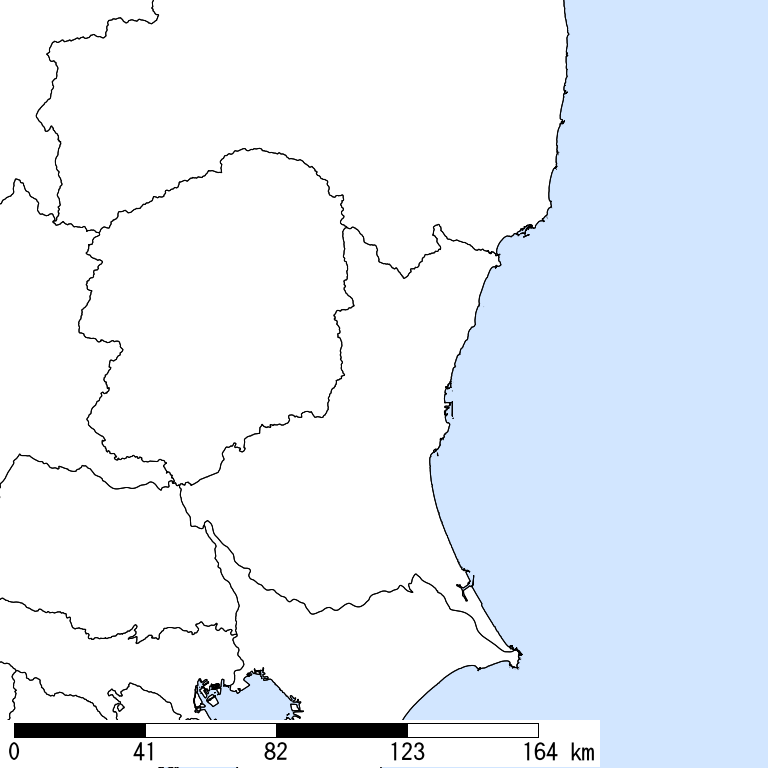 推定震度6強以上の震度遭遇人口地図