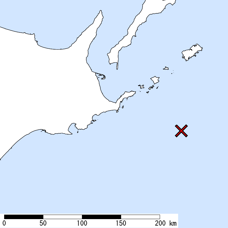 推定震度5弱以上の震度遭遇人口地図
