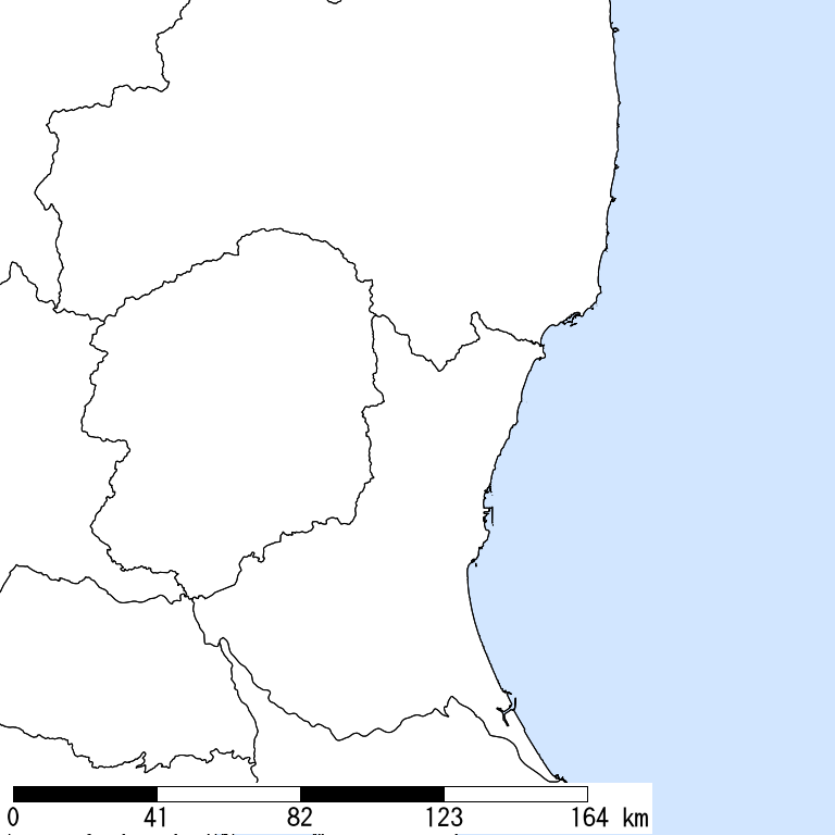 推定震度6強以上の震度遭遇人口地図