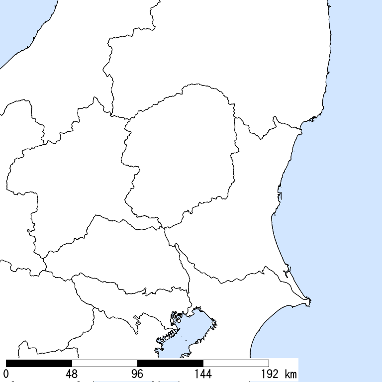推定震度6強以上の震度遭遇人口地図