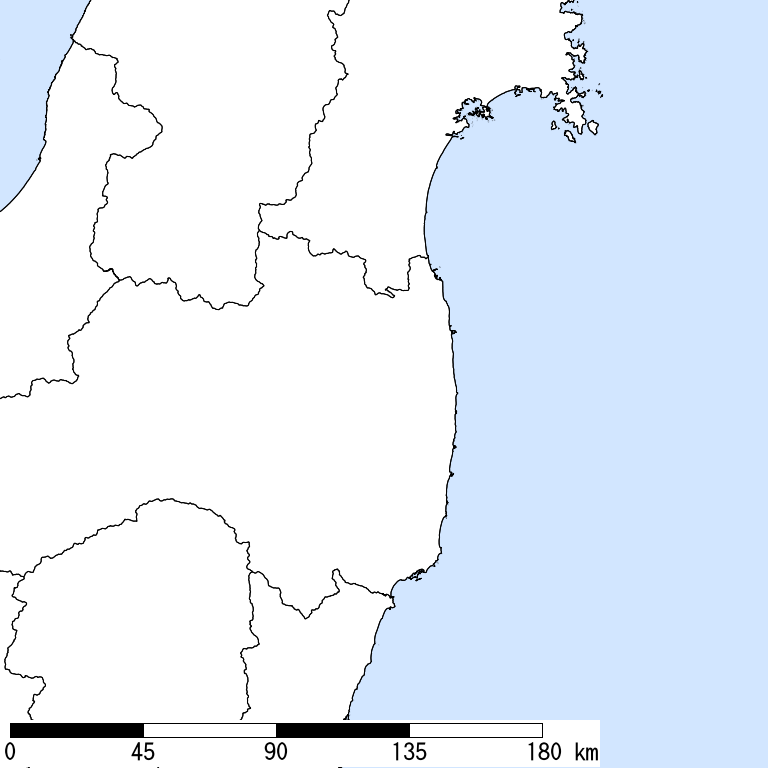 推定震度6強以上の震度遭遇人口地図