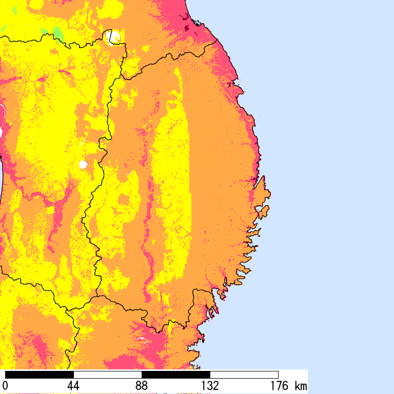 I<sub>s</sub> Distribution of 2% Probability of Exceedance in 50 Years