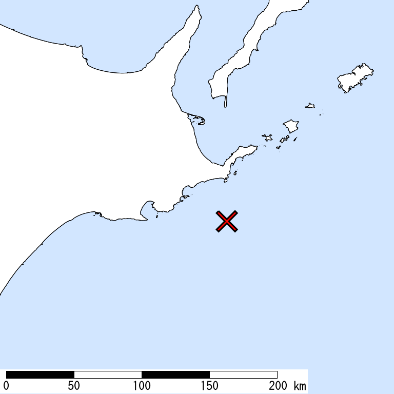 推定震度6弱以上の震度遭遇人口地図