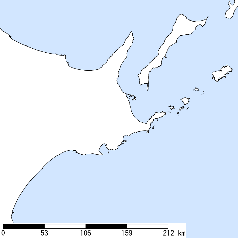 推定震度6強以上の震度遭遇人口地図