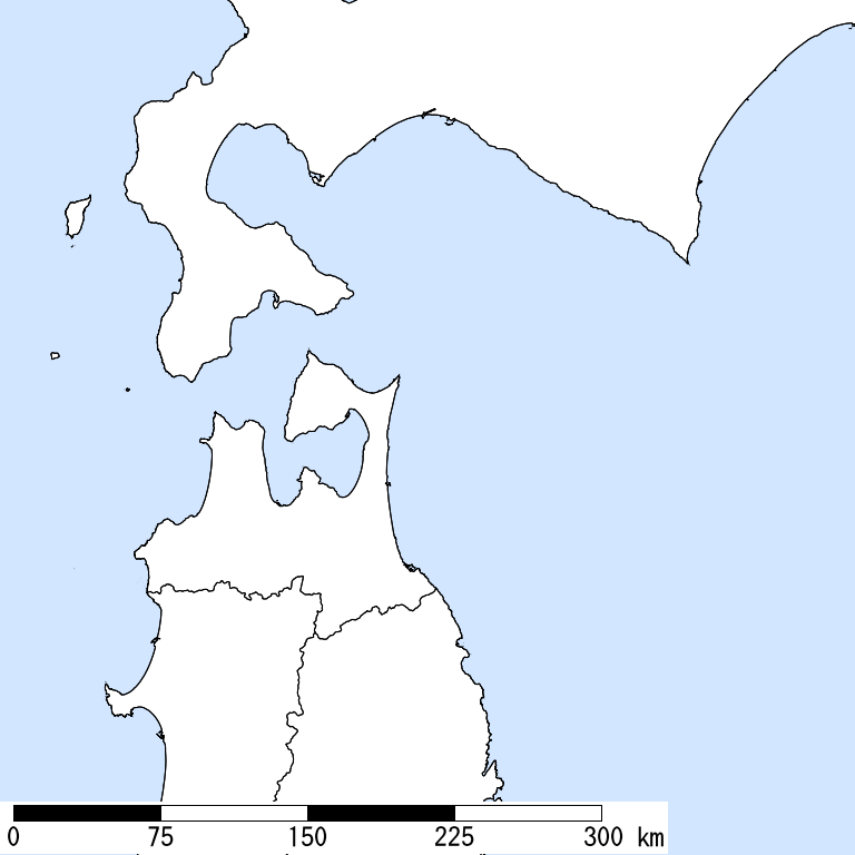 推定震度6弱以上の震度遭遇人口地図