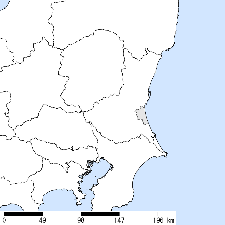 推定震度5弱以上の震度遭遇人口地図