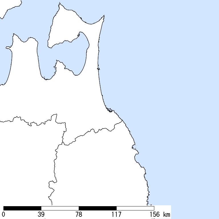 推定震度5弱以上の震度遭遇人口地図