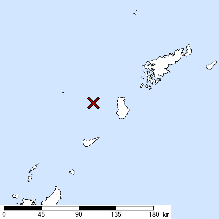 推定震度5強以上の震度遭遇人口地図