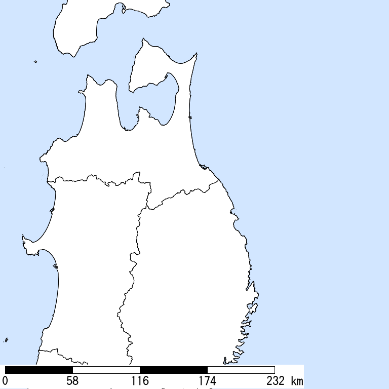 推定震度6強以上の震度遭遇人口地図