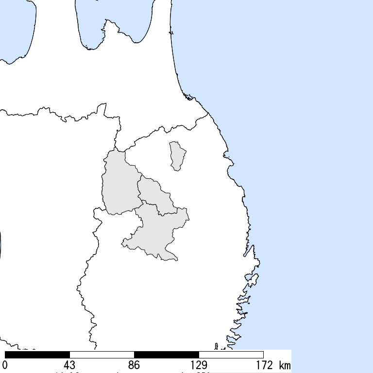 推定震度5弱以上の震度遭遇人口地図