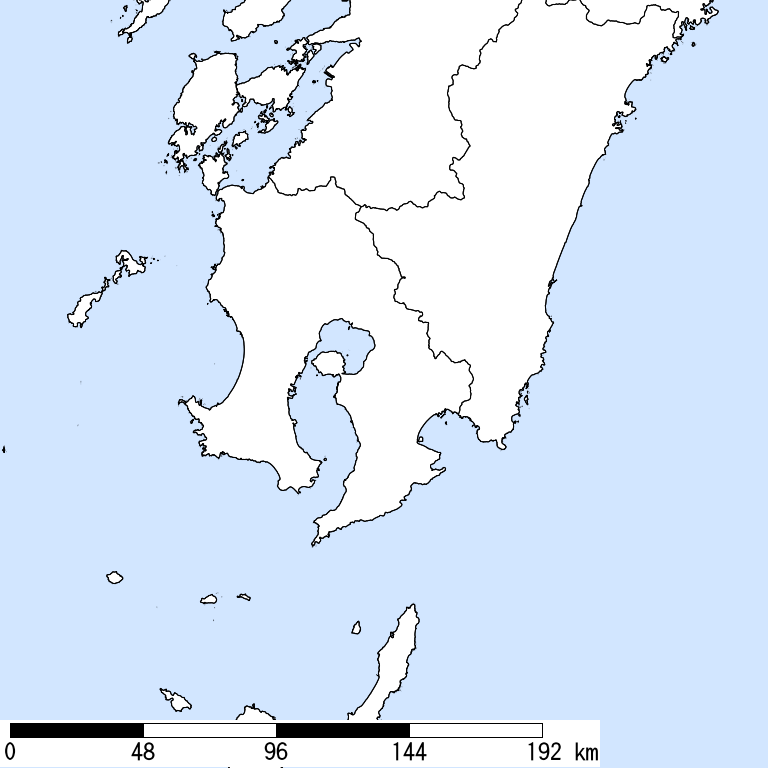 推定震度6弱以上の震度遭遇人口地図