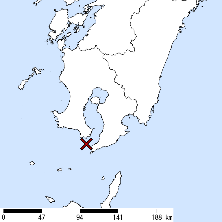 推定震度5強以上の震度遭遇人口地図