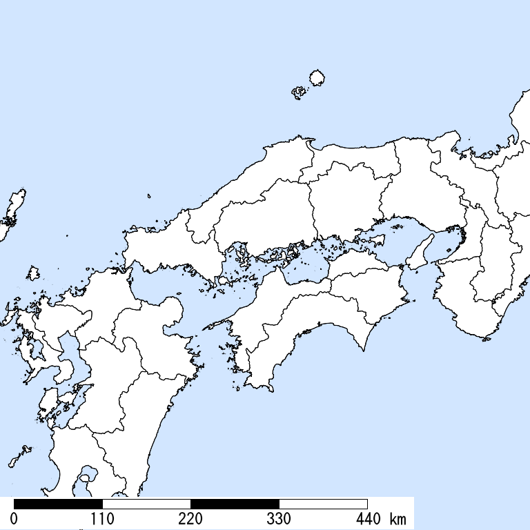 推定震度6弱以上の震度遭遇人口地図