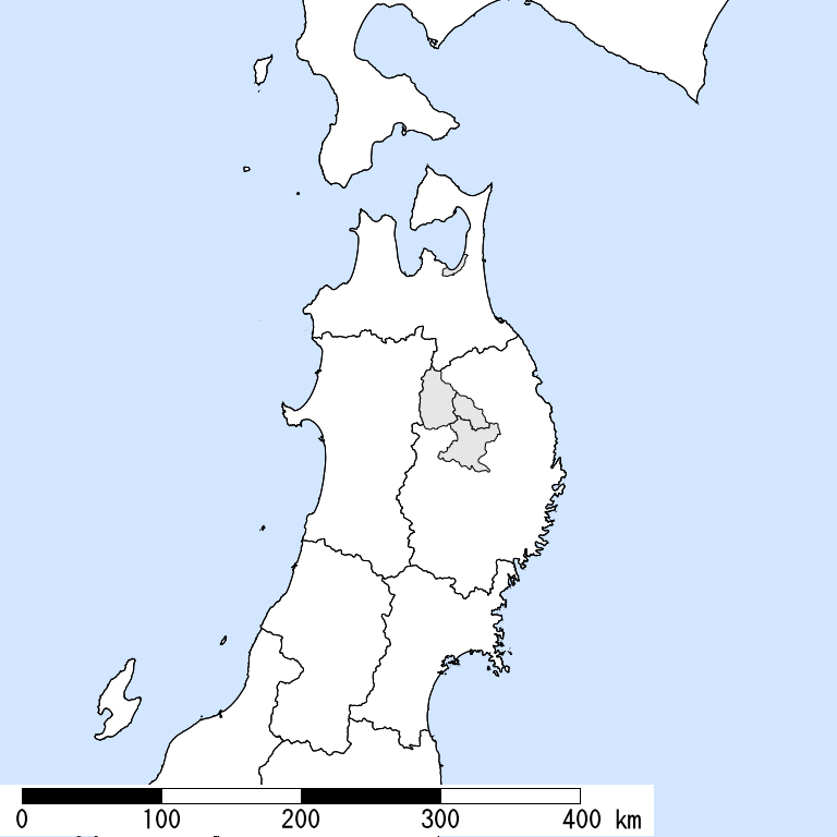 推定震度5強以上の震度遭遇人口地図