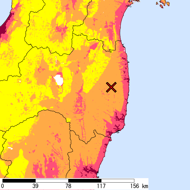 SI Distribution of 2% Probability of Exceedance in 50 Years