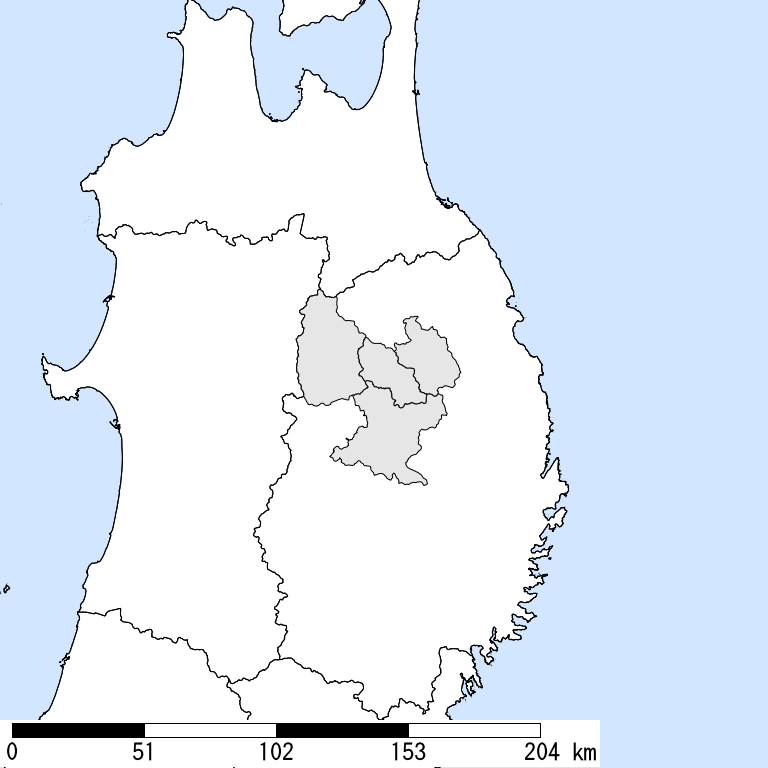 推定震度5弱以上の震度遭遇人口地図