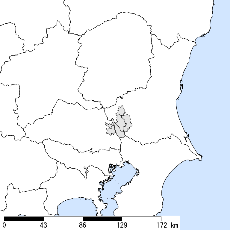推定震度5弱以上の震度遭遇人口地図