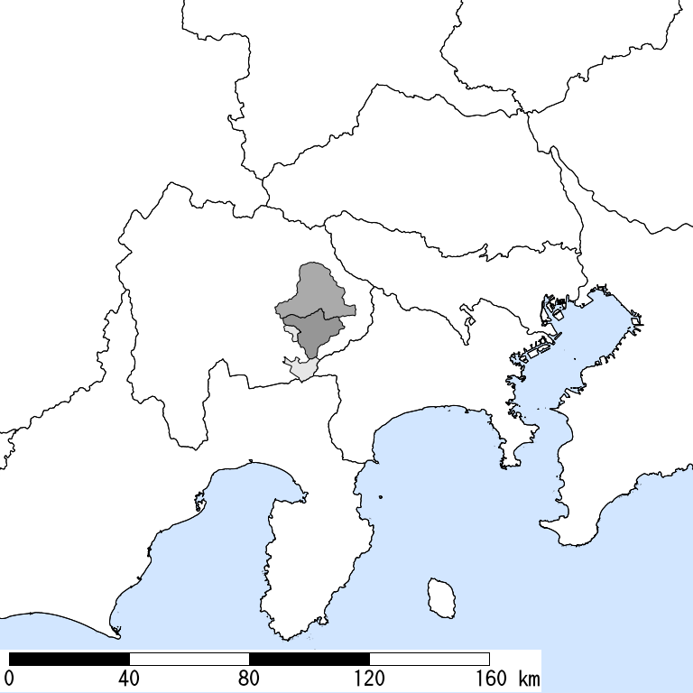 推定震度5強以上の震度遭遇人口地図