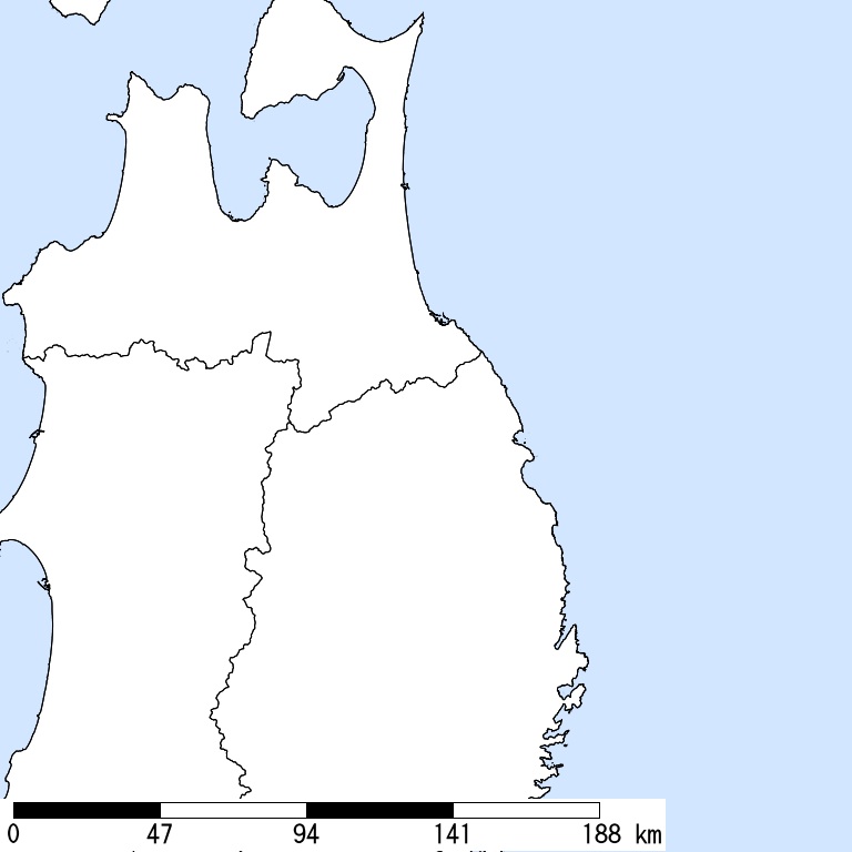 推定震度6強以上の震度遭遇人口地図